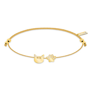 Cat x Paw Bracelet - Gold