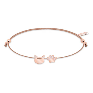 Cat x Paw Bracelet - Rose Gold