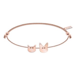 Cat x Dog Bracelet - Rose Gold